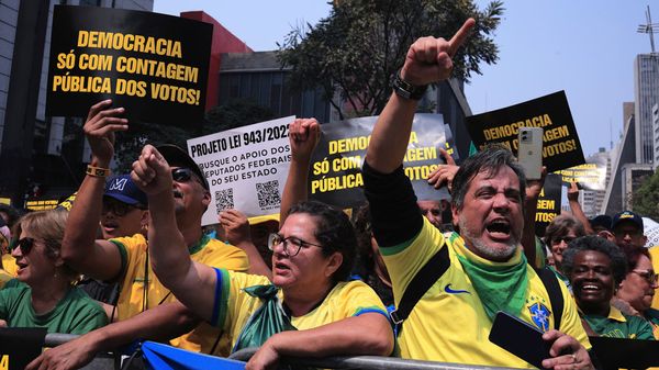 Brazil's X Ban Drives Outraged Bolsonaro Supporters to Rally for 'Free Speech' 