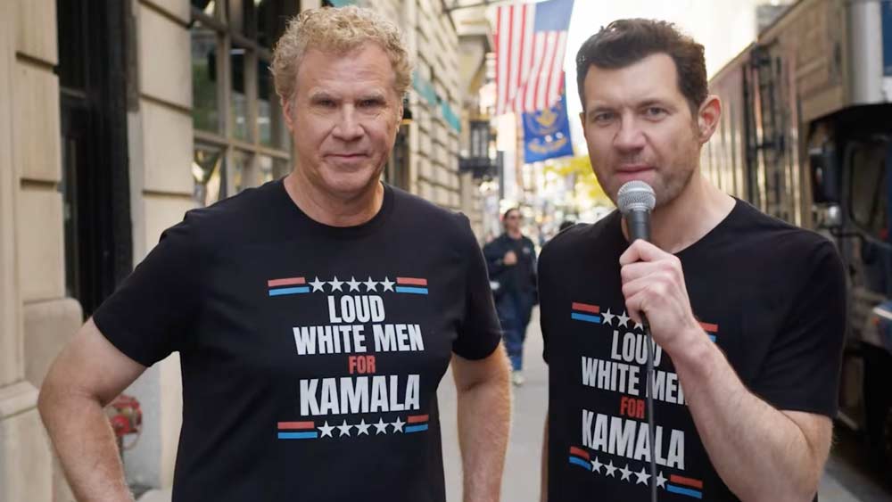 Watch: Billy Heads Back to the Street with Will Ferrell to Get 'Loud... for Kamala'