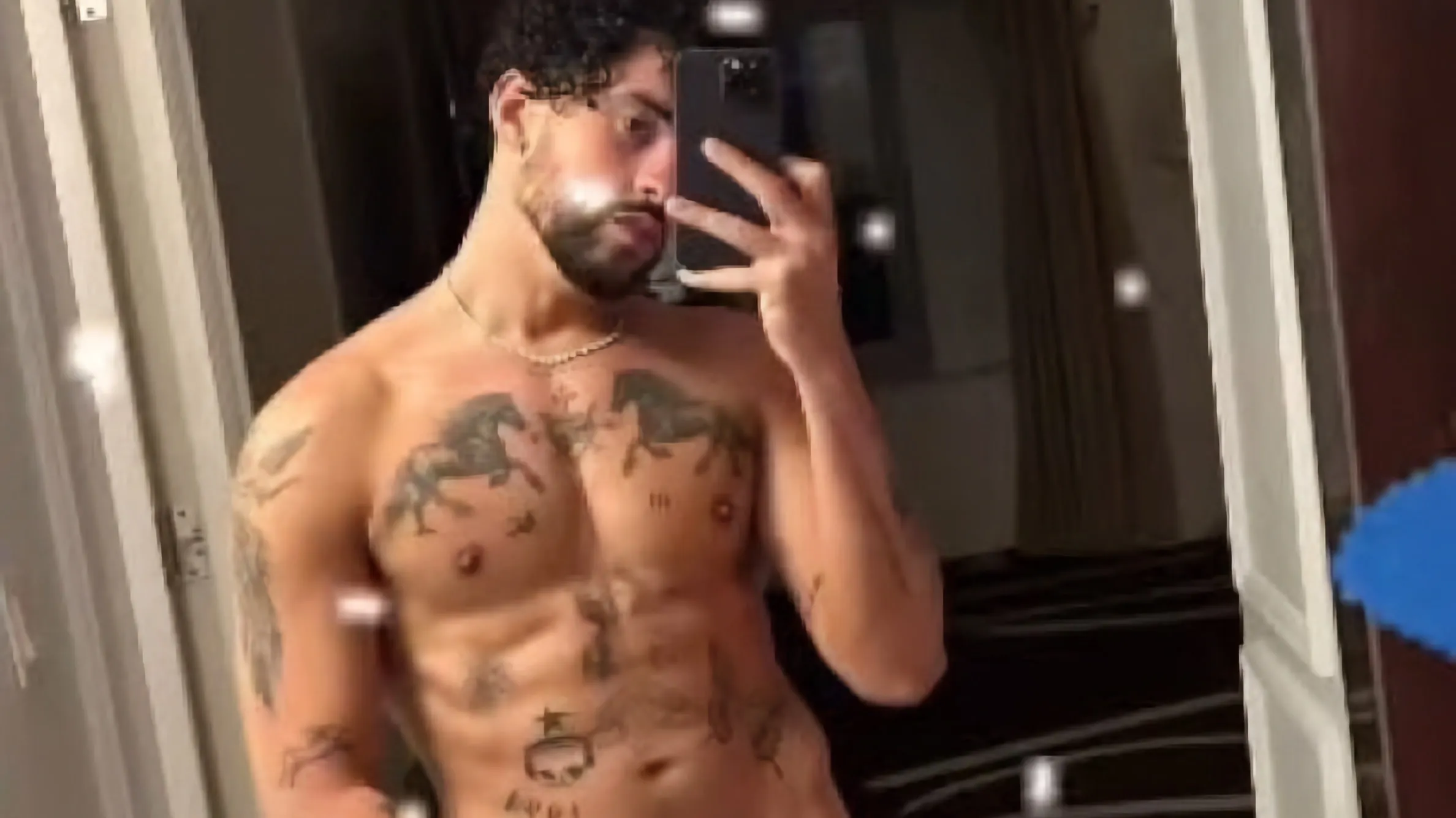 Bad Bunny Makes Internet Go Wild with Revealing Photo