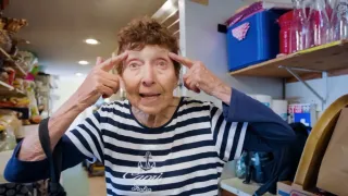 81-Year-Old Babs Daitch Wins "Best Technique" at San Francisco's Lesbian Pie-Eating Contest