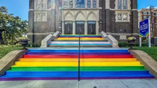 Dallas Church Wins Three-Year Approval to Keep Pride-Themed Rainbow Steps